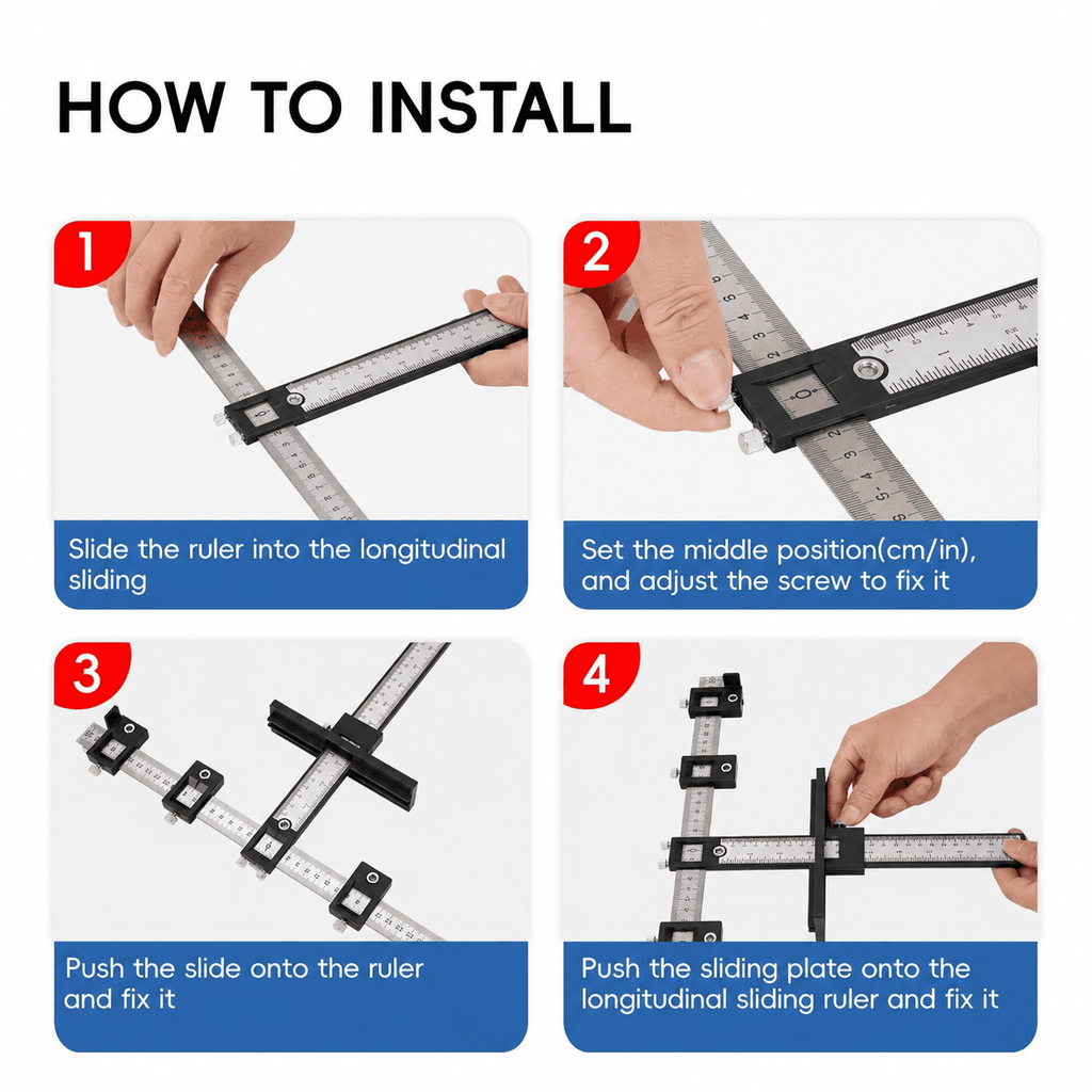 Precision Cabinet Hardware Jig