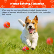 Electric Pet Toy Ball, Interactive Dog Toys withMotion Activated, Squeaky Dog Toy ActiveRolling Ball , 360° Automatic RotatingRoller Ball, Rechargeable Pet Exercise ChaseToy Ball, Suitable for Cats and Dogs to Play,Pet Products,
