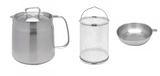 304 Stainless Steel, Large Capacity, Versatile Oil Filter Vessel Style 2