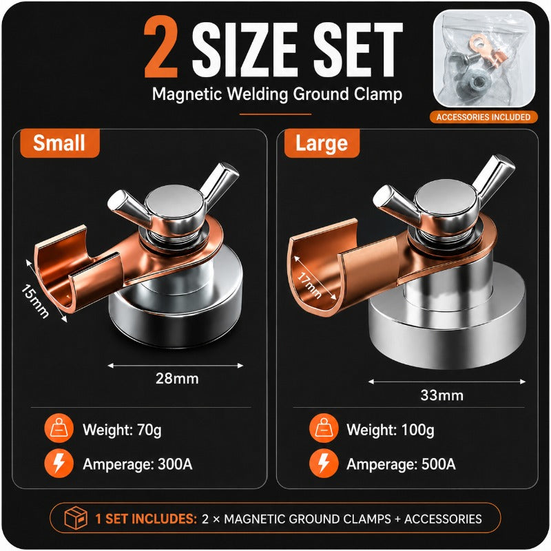 Strong Magnet Welding Ground