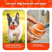 Electric Pet Toy Ball, Interactive Dog Toys withMotion Activated, Squeaky Dog Toy ActiveRolling Ball , 360° Automatic RotatingRoller Ball, Rechargeable Pet Exercise ChaseToy Ball, Suitable for Cats and Dogs to Play,Pet Products,