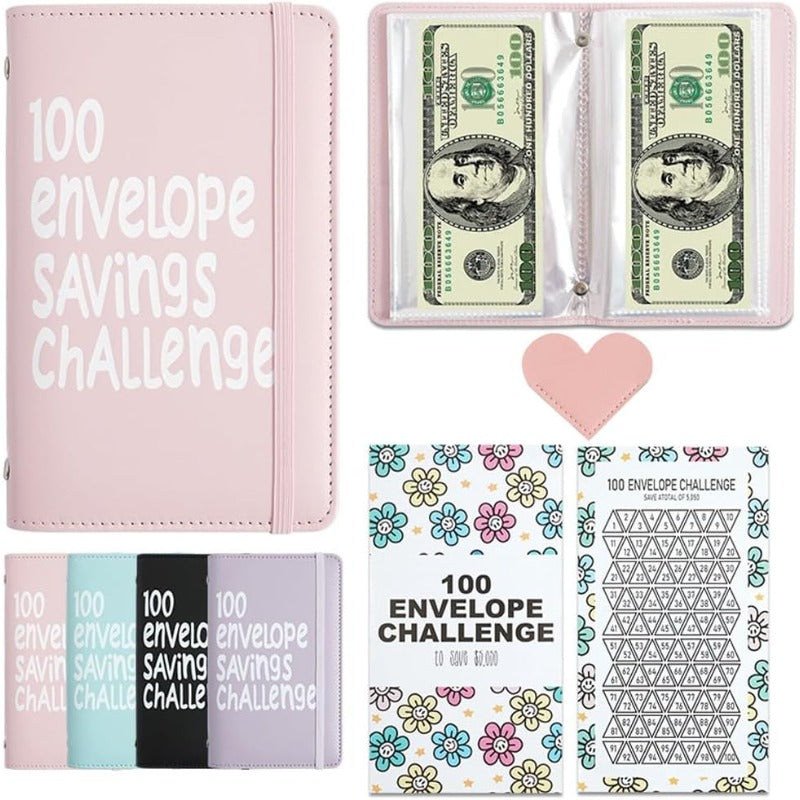 100 Envelope Challenge Savings Binder