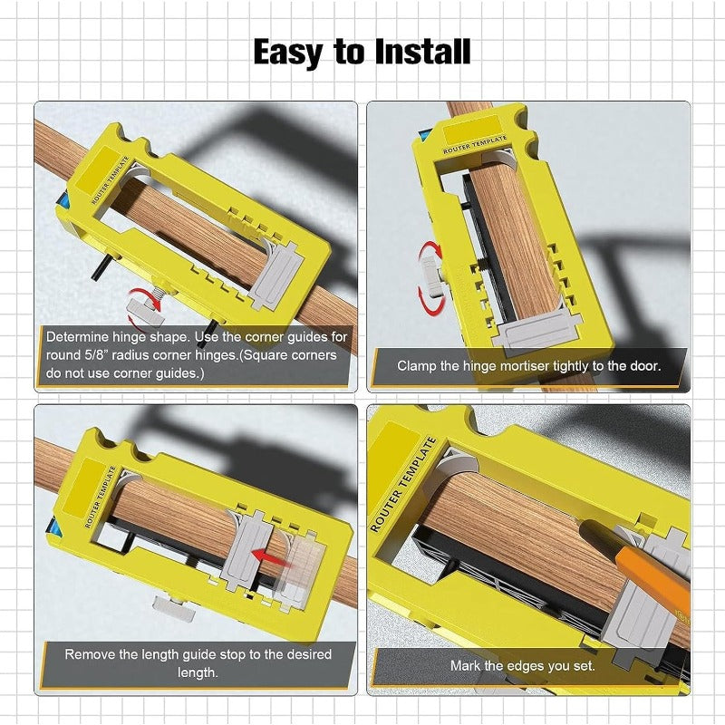 Precision Hinge Mortise Jig