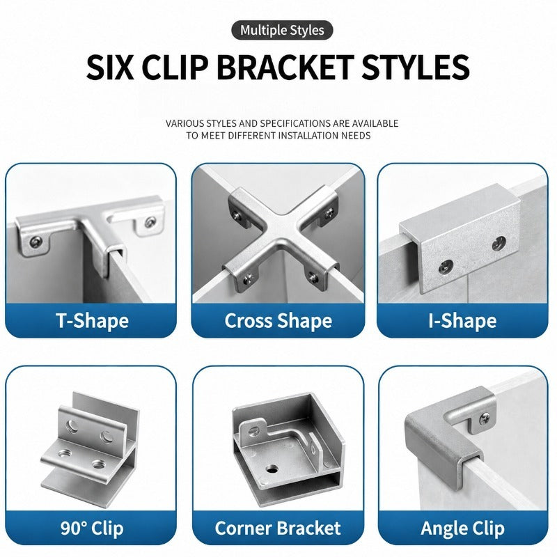 Multi-Angle Aluminum Joint Clamps