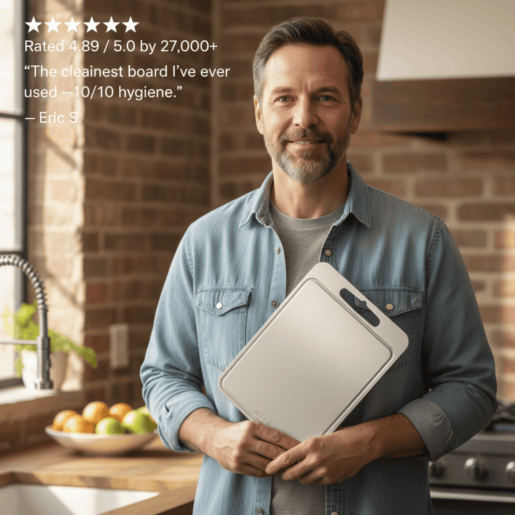 Titanium Cutting Board Pro