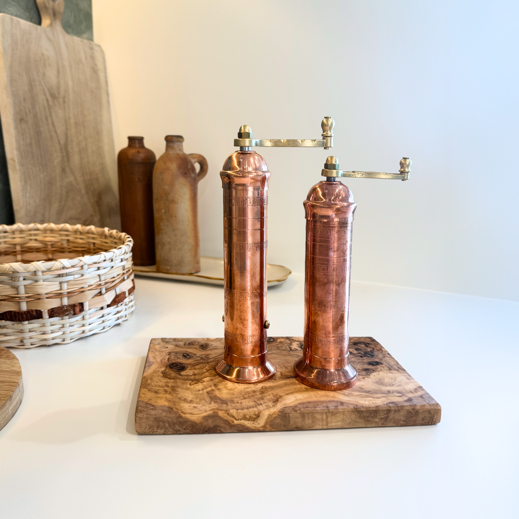 Brass & Copper Salt & Pepper Mills
