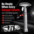 3-in-1 Emergency Car Escape Hammer
