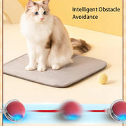 Interactive Rolling Cat Toy Ball – Smart Motion-Activated Toy with Chirping Sounds