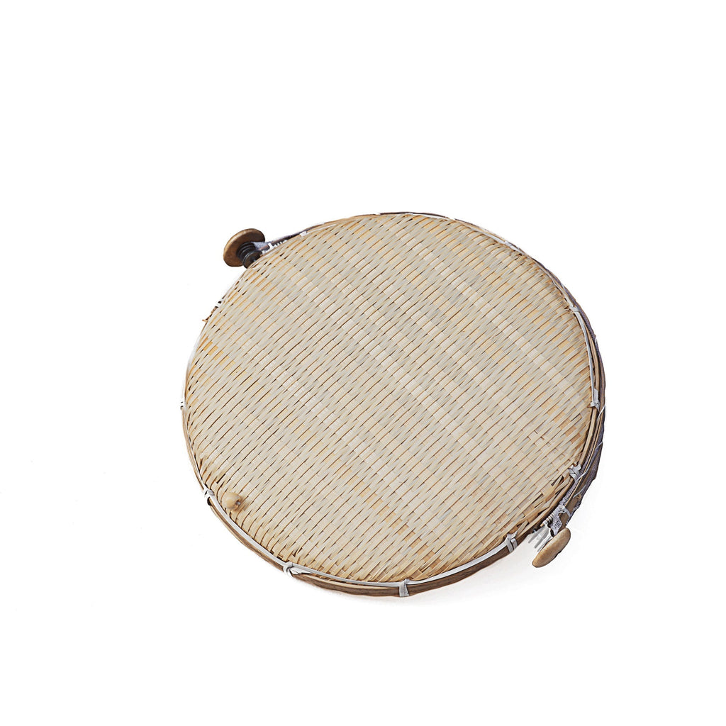 Bamboo Round Storage Basket Set for Home Use - Picnic Essential