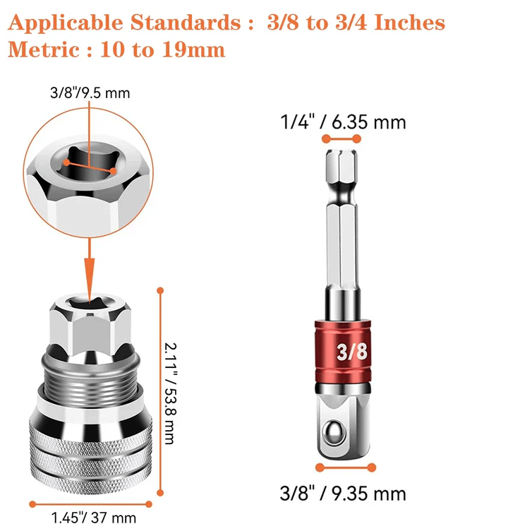 Multi-function Universal Socket Wrench Tool