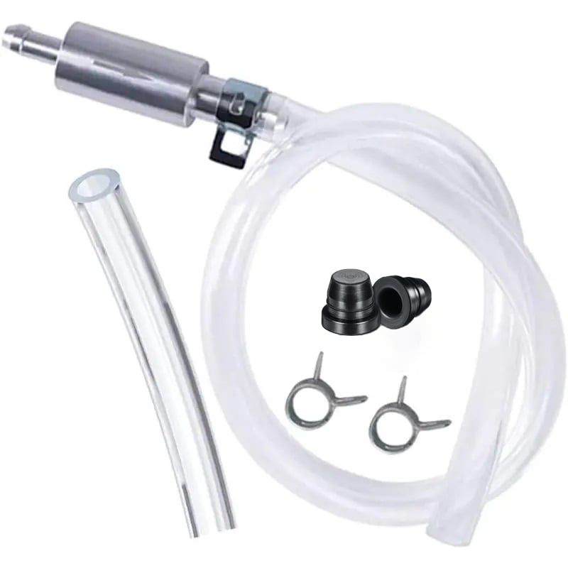Universal One-Way Brake Bleeder Hose Kit with Check Valve