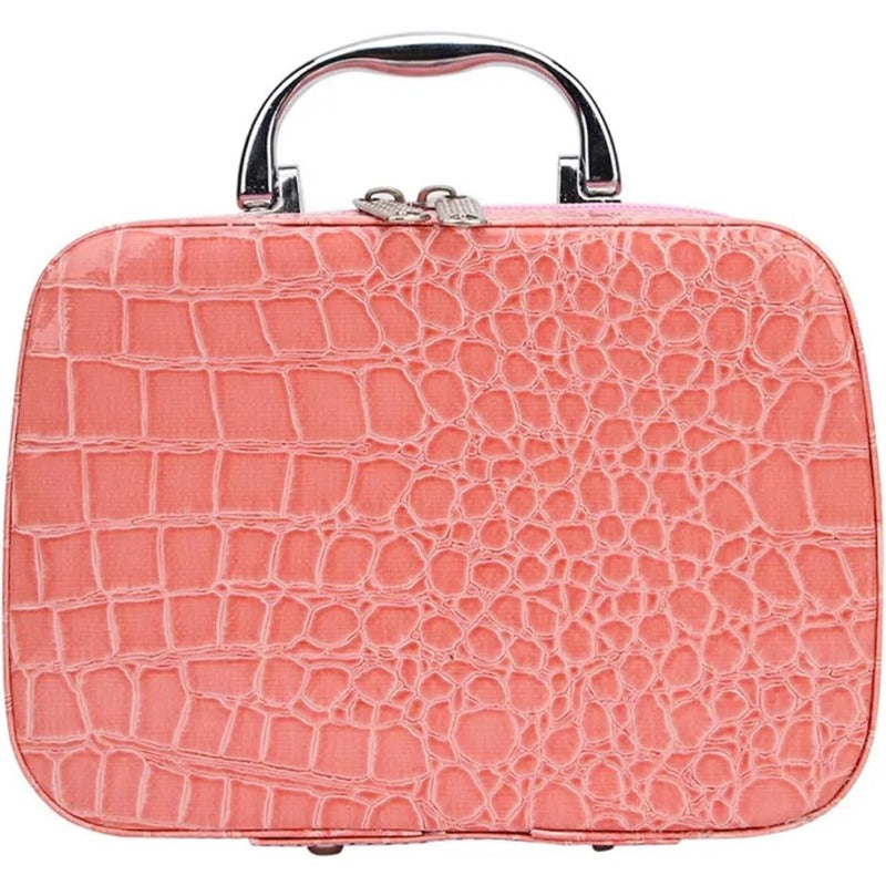 CraftVault Portable Sewing Kit in Faux Leather Case