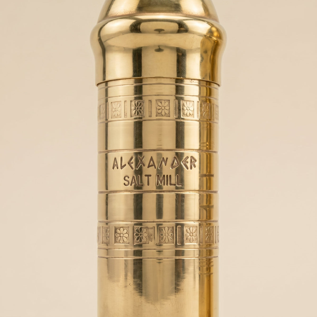 Brass Mills & Riser Set