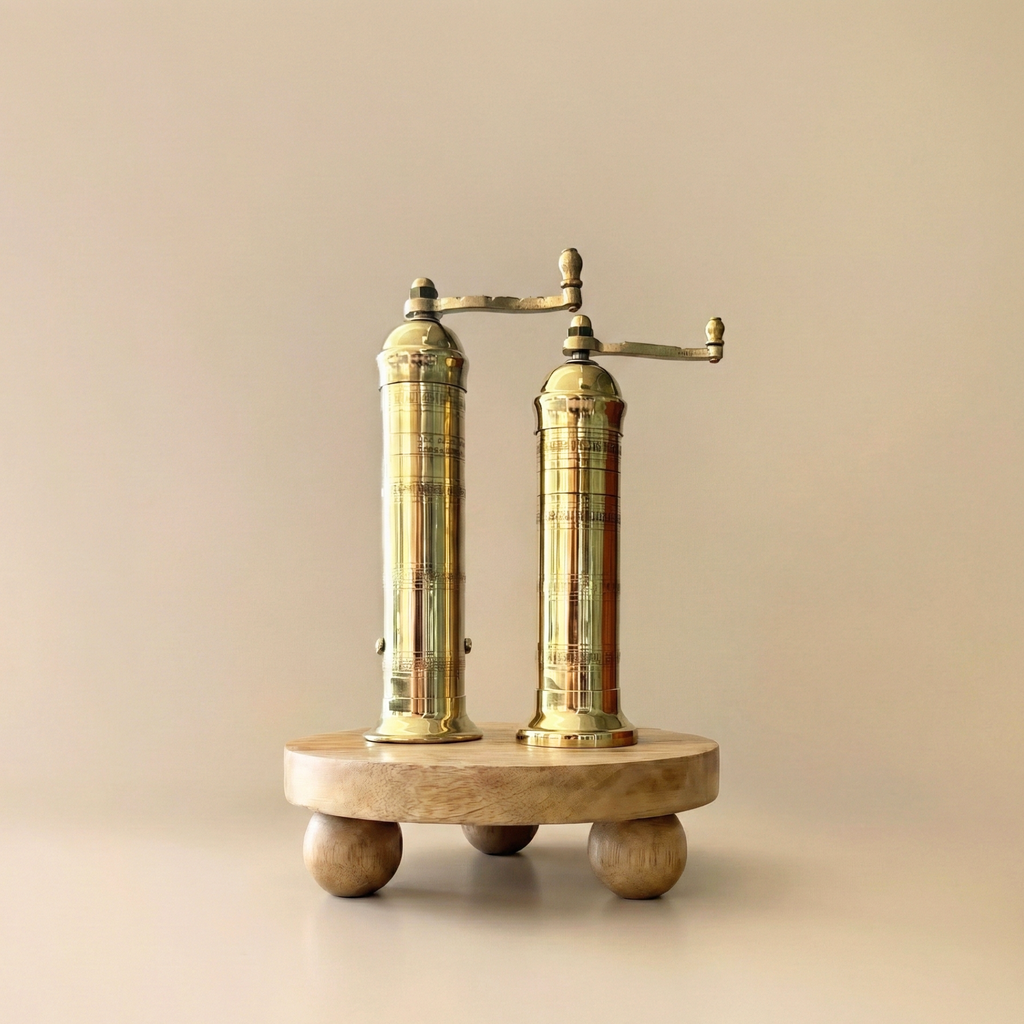 Brass Salt & Pepper Mills