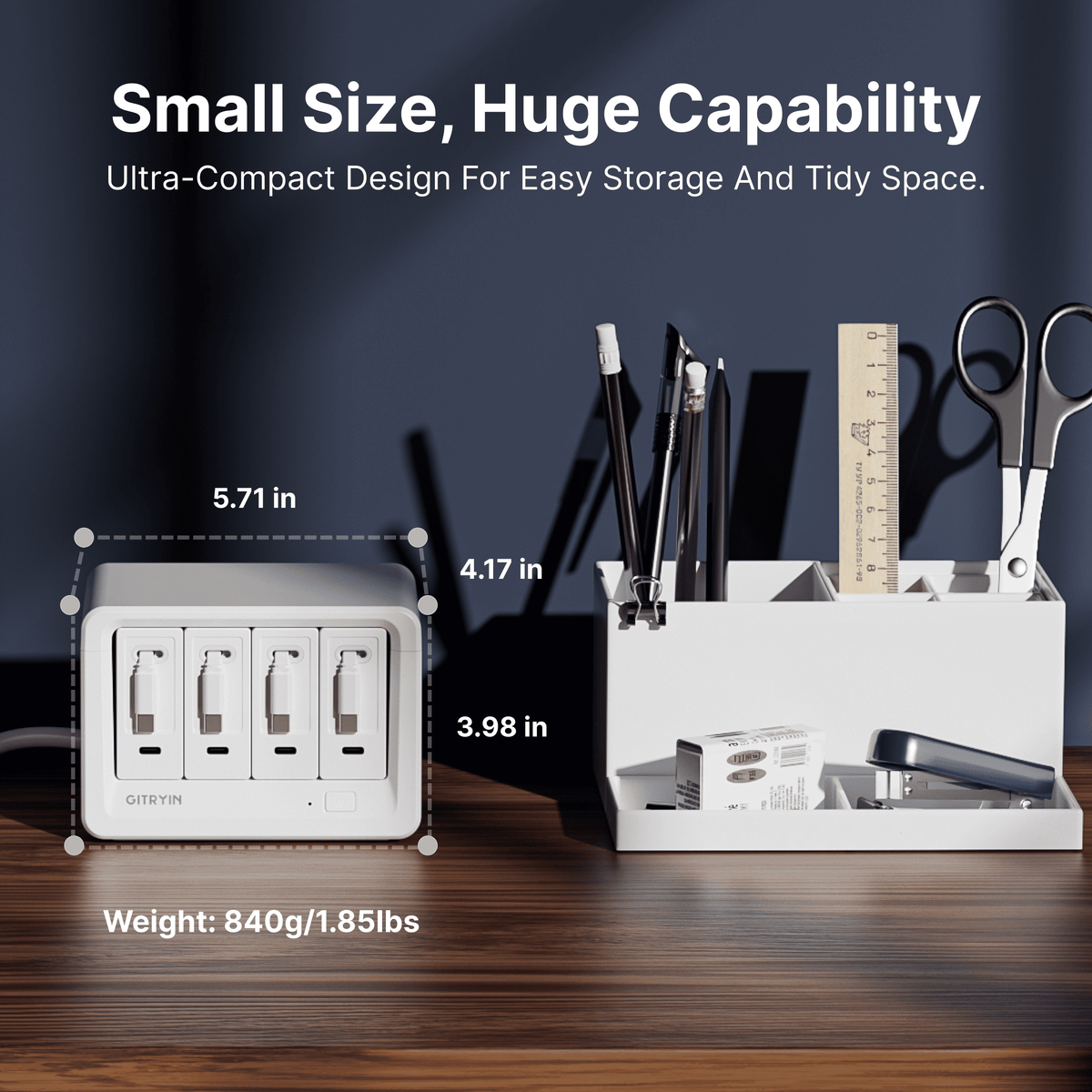 Gitryin Smart Desktop Charging Station 12-in-1 (40W Combo)