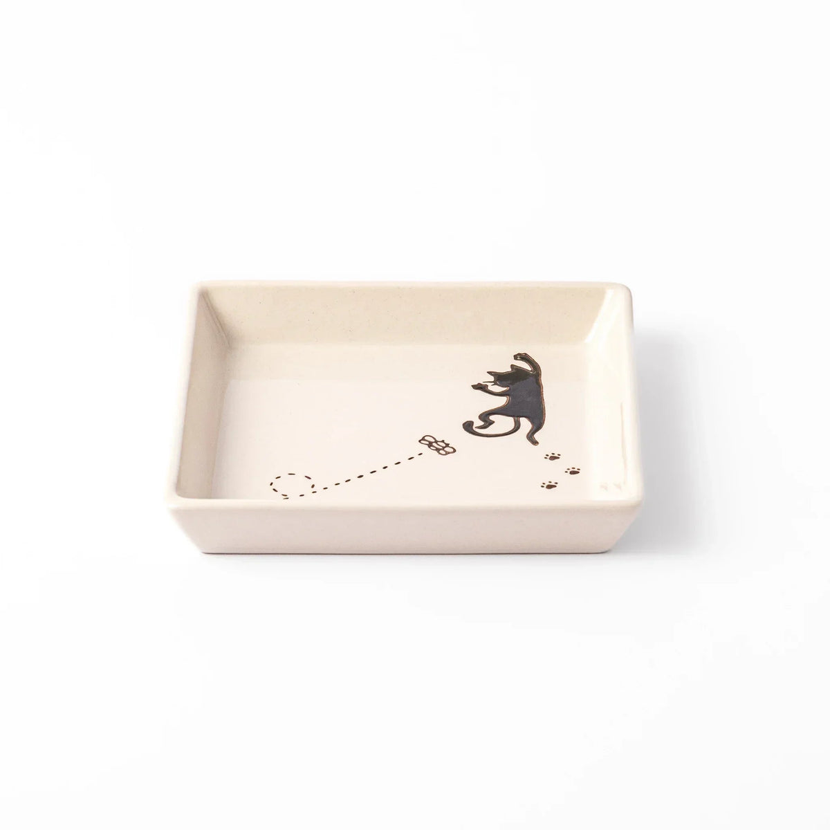 Hanging Cat Dessert Plate