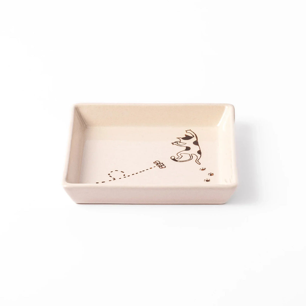 Hanging Cat Dessert Plate