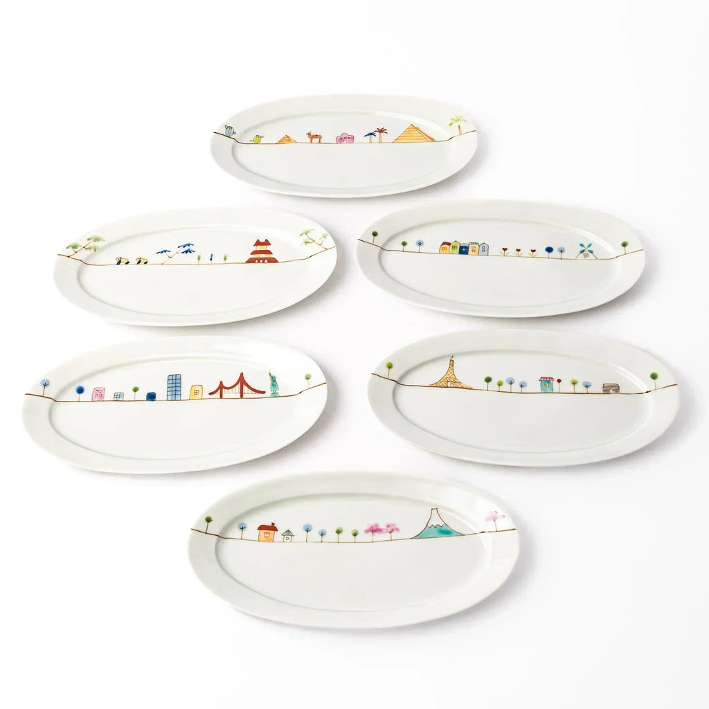 Storybook China Salad Plate