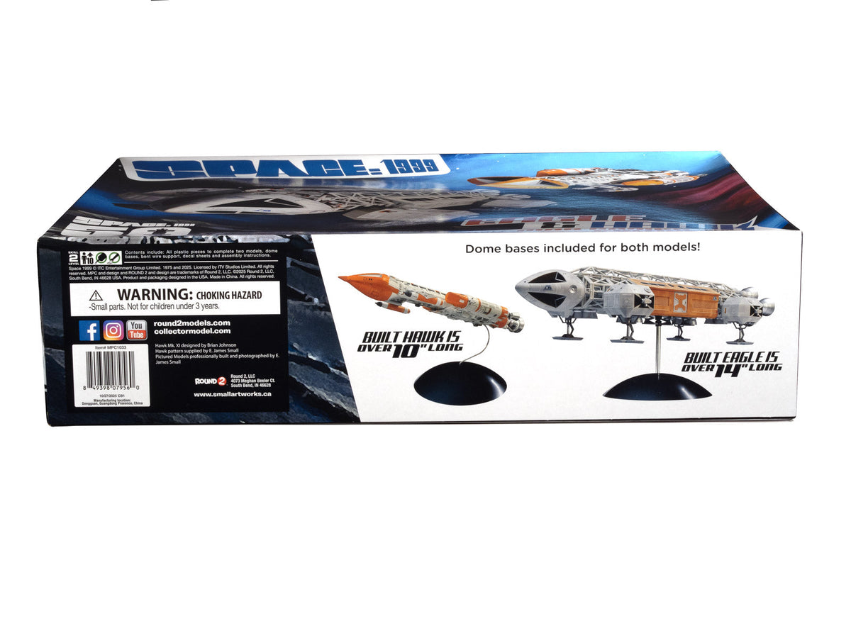 MPC Space 1999: Eagle & Hawk War Games Edition 1:72 Scale Model Kit