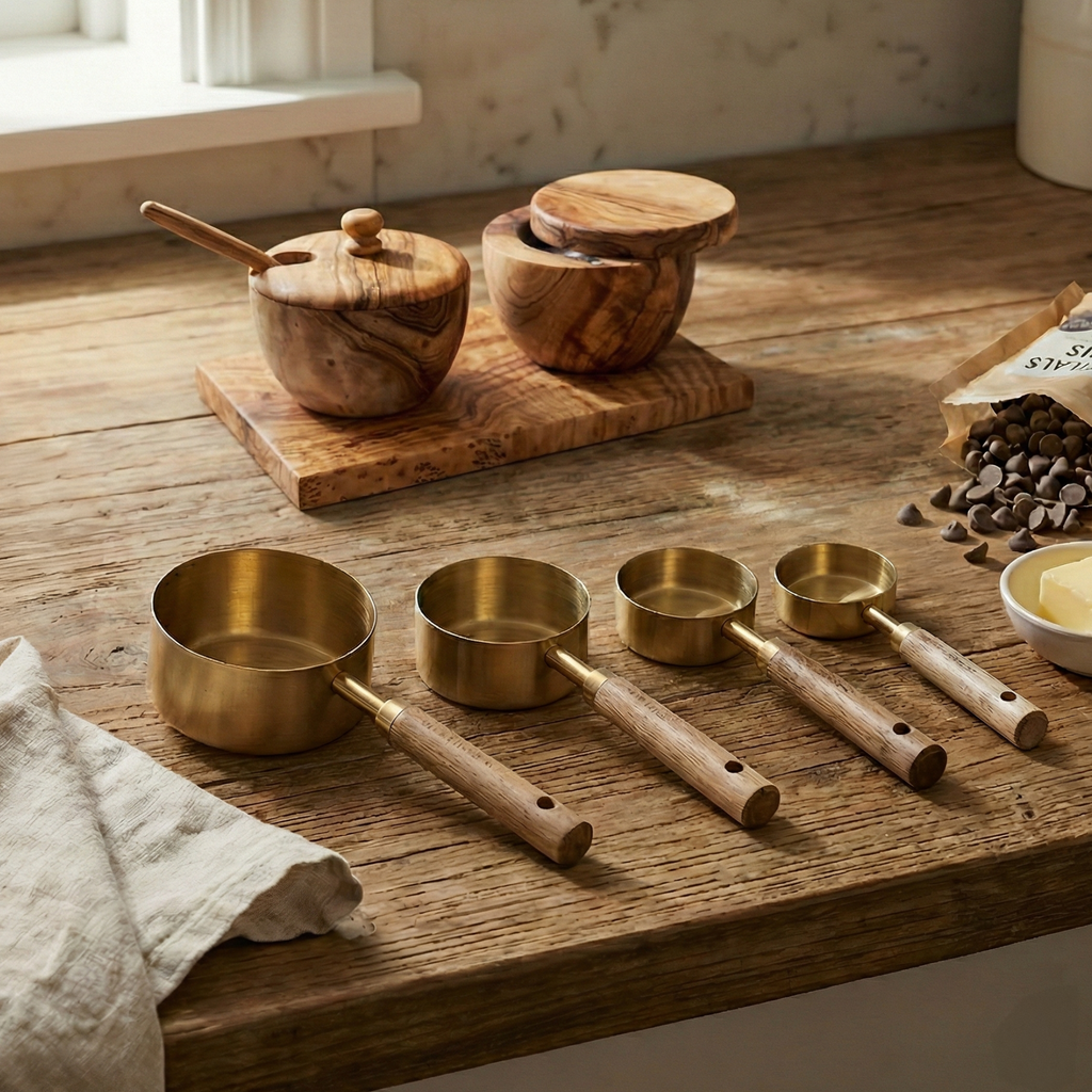 Olive Wood Sugar Bowl