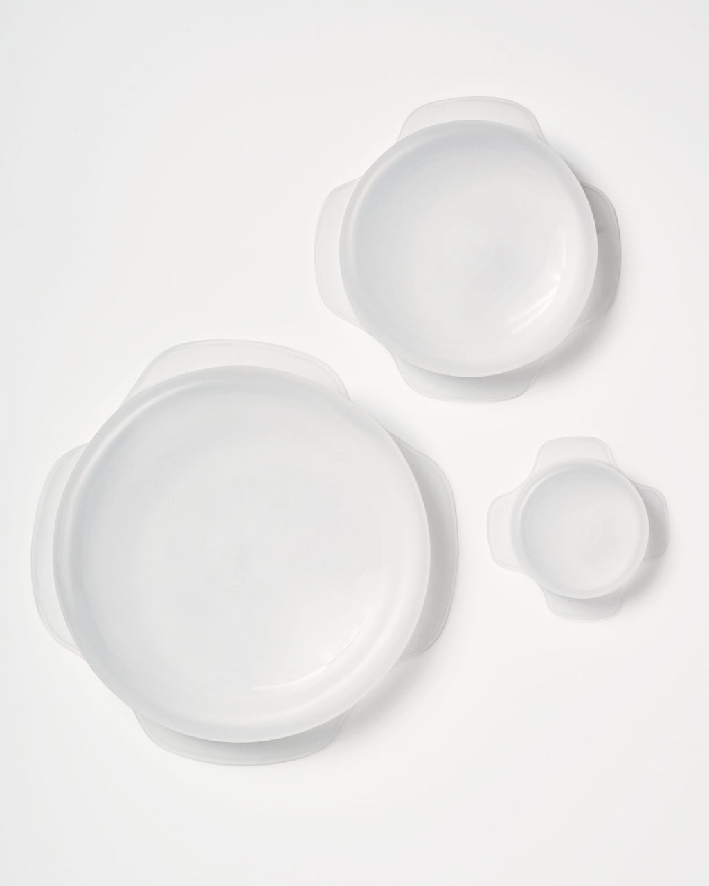 3-Piece Reusable Stretch Lids - Round Set