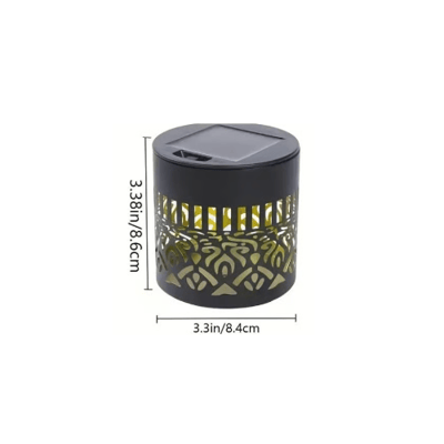 Solar Mandala Projector Wall Light