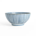 Blue Striped Ramen Bowl