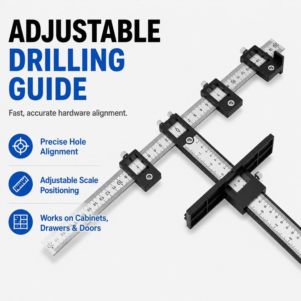 Precision Cabinet Hardware Jig