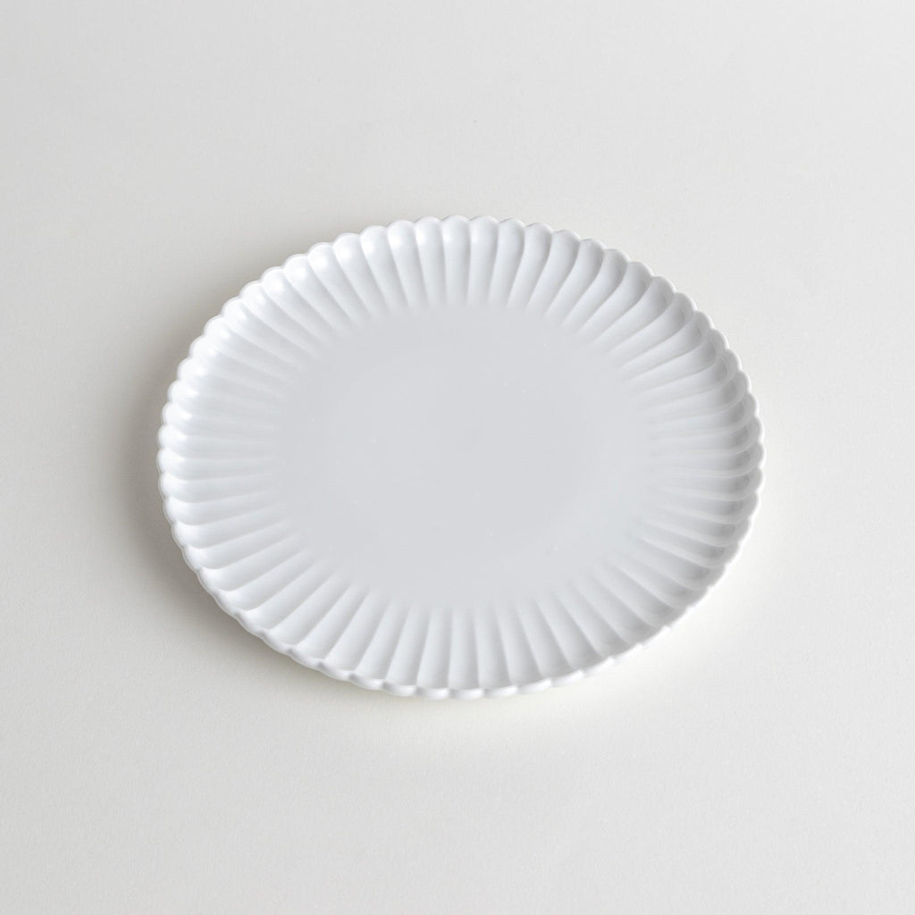 Chrysanthemum Carved Salad Plate