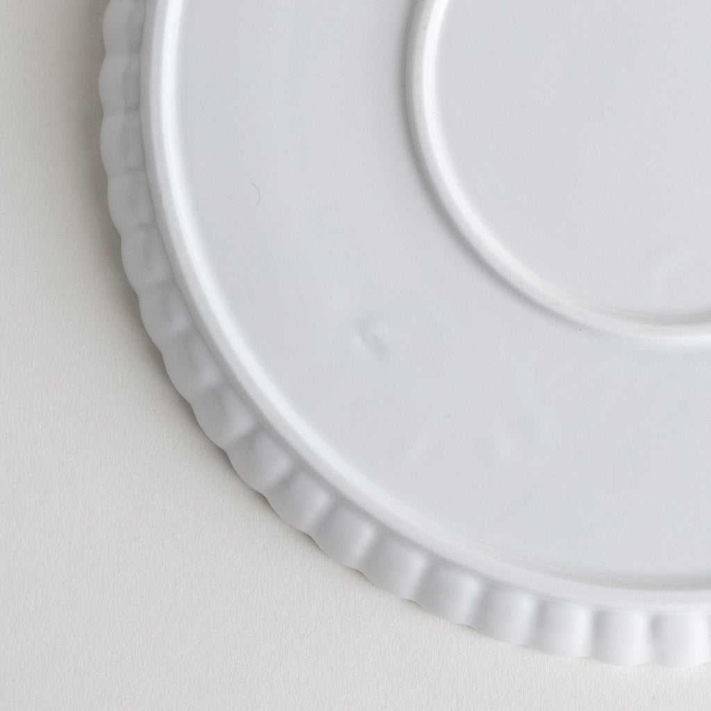 Chrysanthemum Carved Salad Plate