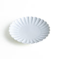 Chrysanthemum Scalloped Sauce Dish