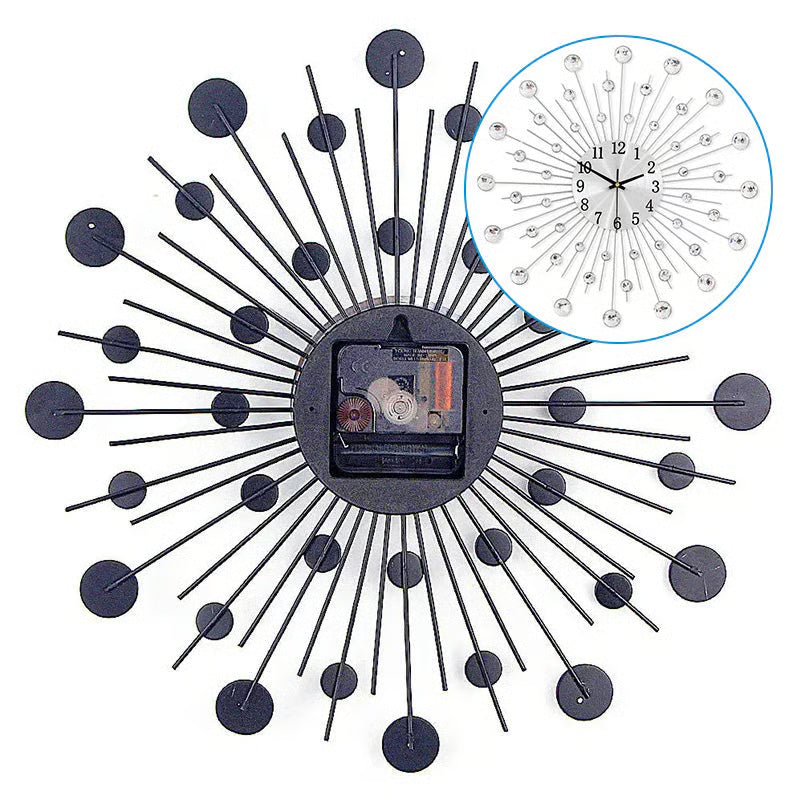 Creative Wall Clock for Living Room Decoration