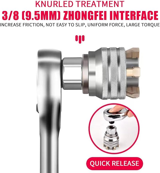 Multi-function Universal Socket Wrench Tool
