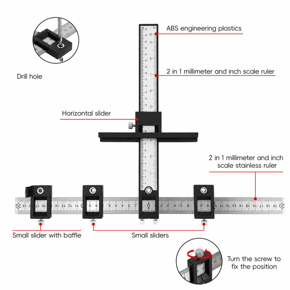 Precision Cabinet Hardware Jig