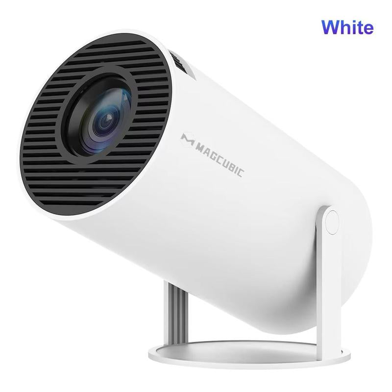 Portable Smart Mini Projector – 720P Native, 4K Support & Android 11