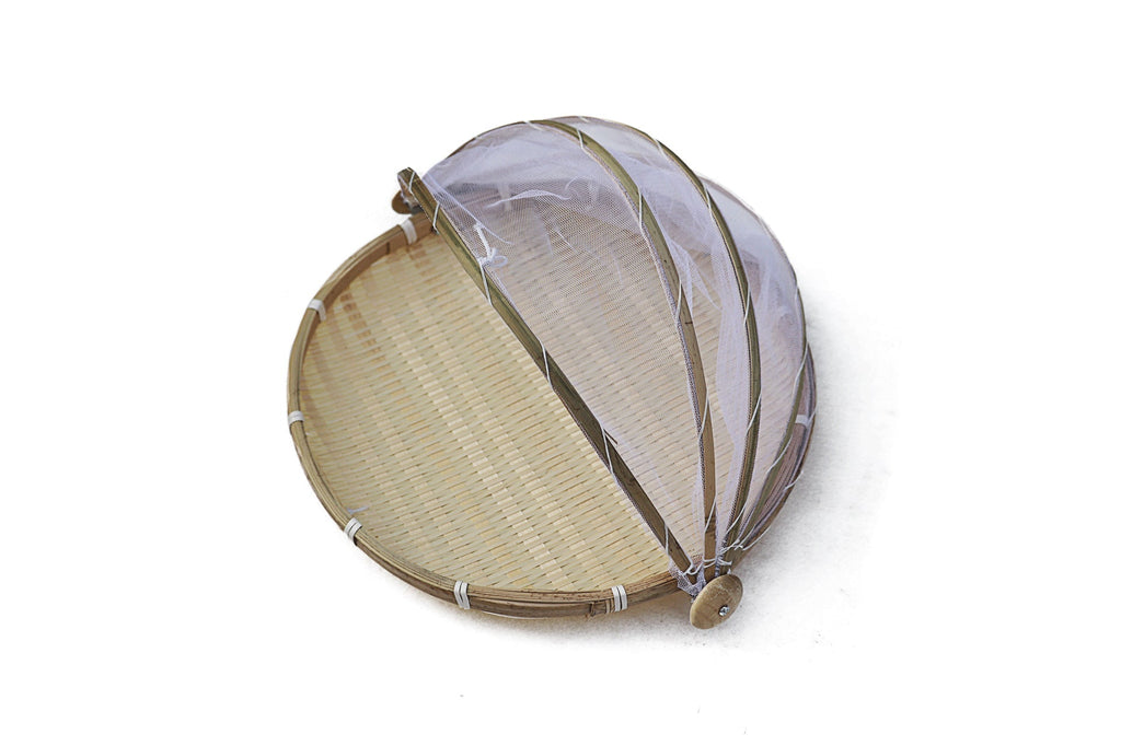 Bamboo Round Storage Basket Set for Home Use - Picnic Essential