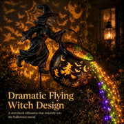 🔥HOT SALE🔥🎃 Halloween Witch Cauldron Garden Light – Magical Outdoor Yard Decor 🧙‍♀️