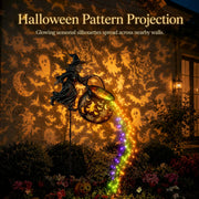 🔥HOT SALE🔥🎃 Halloween Witch Cauldron Garden Light – Magical Outdoor Yard Decor 🧙‍♀️