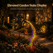 🔥HOT SALE🔥🎃 Halloween Witch Cauldron Garden Light – Magical Outdoor Yard Decor 🧙‍♀️