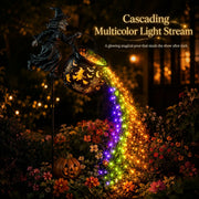 🔥HOT SALE🔥🎃 Halloween Witch Cauldron Garden Light – Magical Outdoor Yard Decor 🧙‍♀️