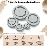 🎁Last Day 49% OFF - Pottery Foot Ring Tool