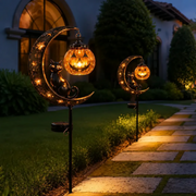 🎉🎃Halloween Early Bird Special Sale 49% OFF-Pumpkin Moon Garden Stake Light