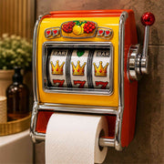 Retro Slot Machine Shaped Limited Edition Toilet Paper Holder, Wall-Mounted Toilet Wall Decor, Restroom Accessory, Housewarming Gift for Friends