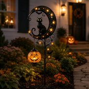 🎉🎃Halloween Early Bird Special Sale 49% OFF-Pumpkin Moon Garden Stake Light