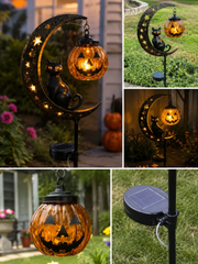 🎉🎃Halloween Early Bird Special Sale 49% OFF-Pumpkin Moon Garden Stake Light
