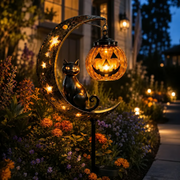 🎉🎃Halloween Early Bird Special Sale 49% OFF-Pumpkin Moon Garden Stake Light