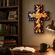 Tattered Flag Cross