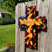 Tattered Flag Cross