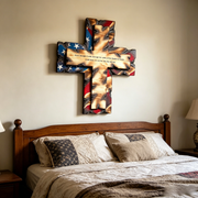 Tattered Flag Cross