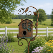 Iron Birdhouse❤🐎 (Handmade by Jordan Maynard®)